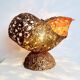 Sculptural Table Lamp In Copper By Aimo Tukiainen For Oy Moonlight, Finland 1970S