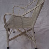 Vintage rattan lounge