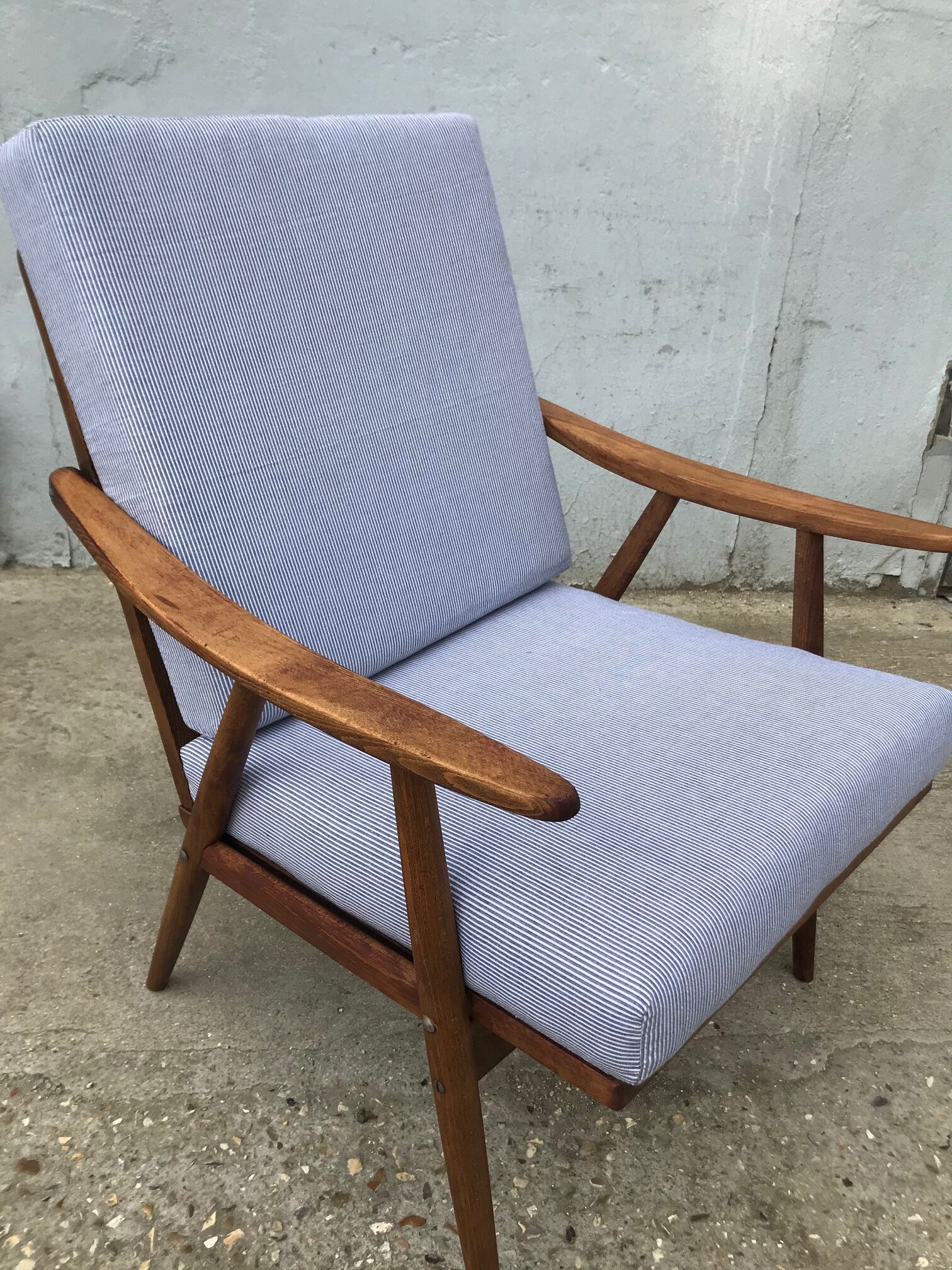 Boomerang armchair, edited by Thonet, 1960