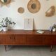 Very beautiful vintage Scandinavian teak sideboard