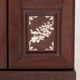 Bar cabinet in rosewood and mother-of-pearl – handcrafted.