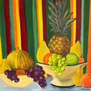 Tableau peinture sur toile signé