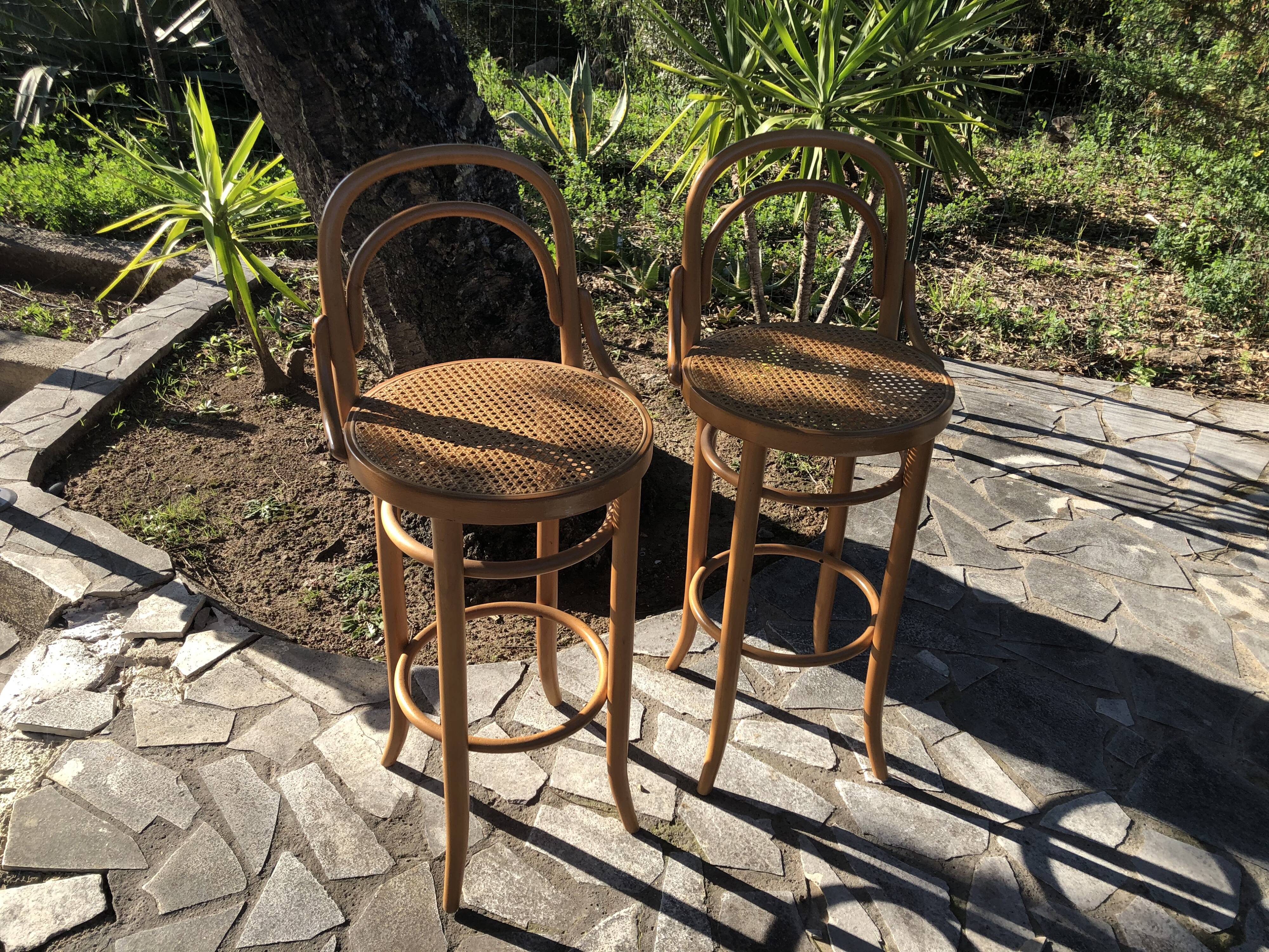 "Bistro" style bar stools