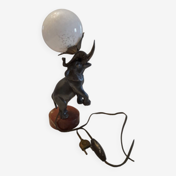 Perrina elephant lamp