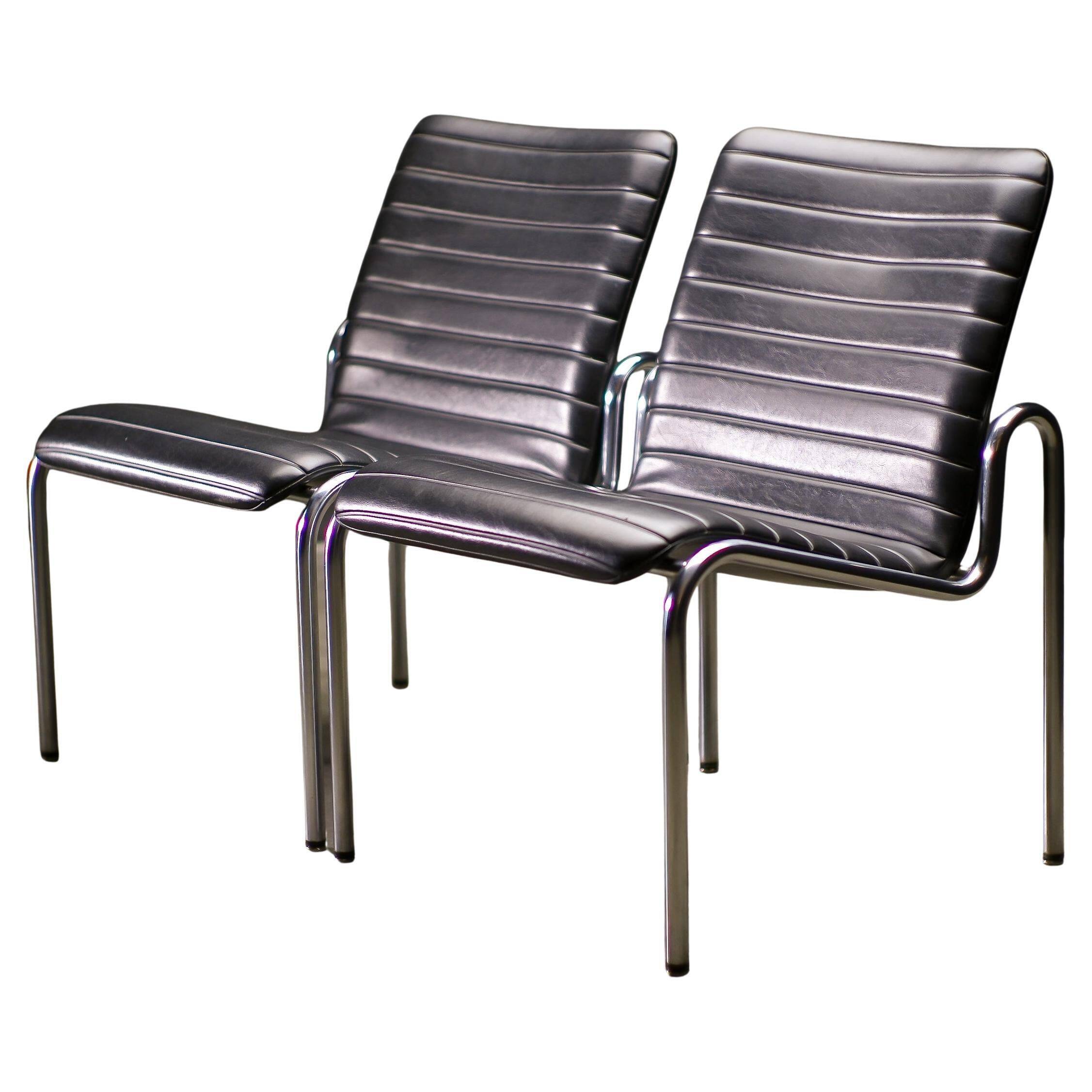 Pair of sun loungers Kho Liang Ie Model No 703, 1968