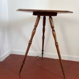 Old tripod side table