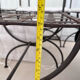 Set of 6 wrought iron chairs
