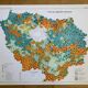 Paris Ile de France map 1967