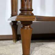 Table console en merisier, style Louis XVI, fin XIXème