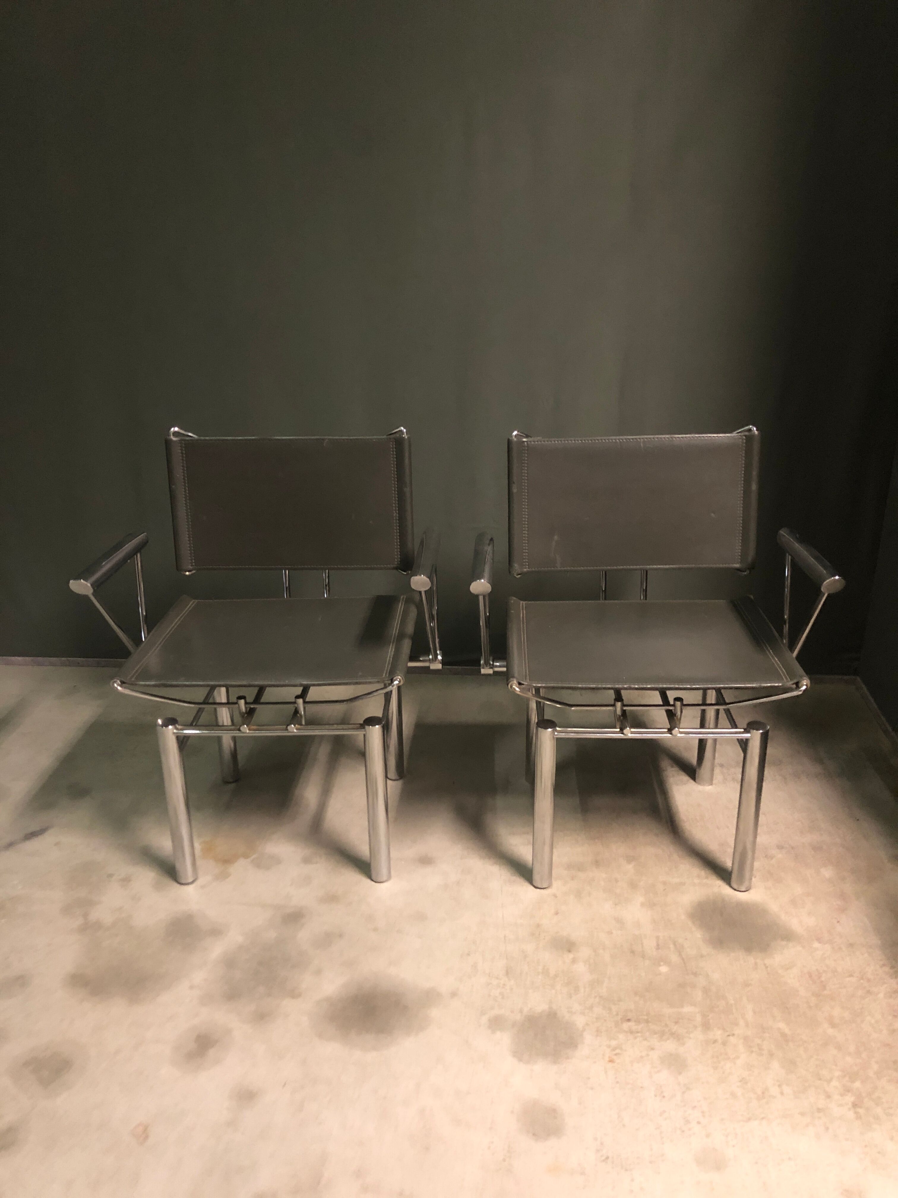 Set of 2 Series 8600 Chairs by Hans Ulrich Bitsch for Kusch+Co, 1980s,