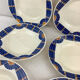 6 assiettes creuses made in france badonviller