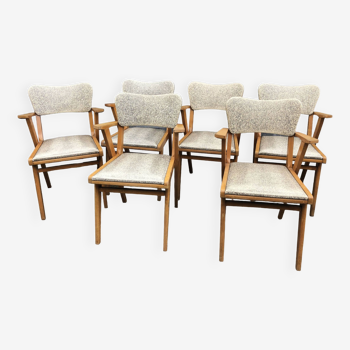 6 chaises 1960