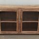 Buffet vitré en bois ancien