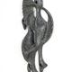 Brutalist Ars Munda resin wall decoration cranes - mid century modern