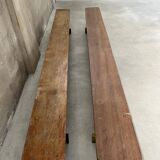 Bancs en bois de gymnastique
