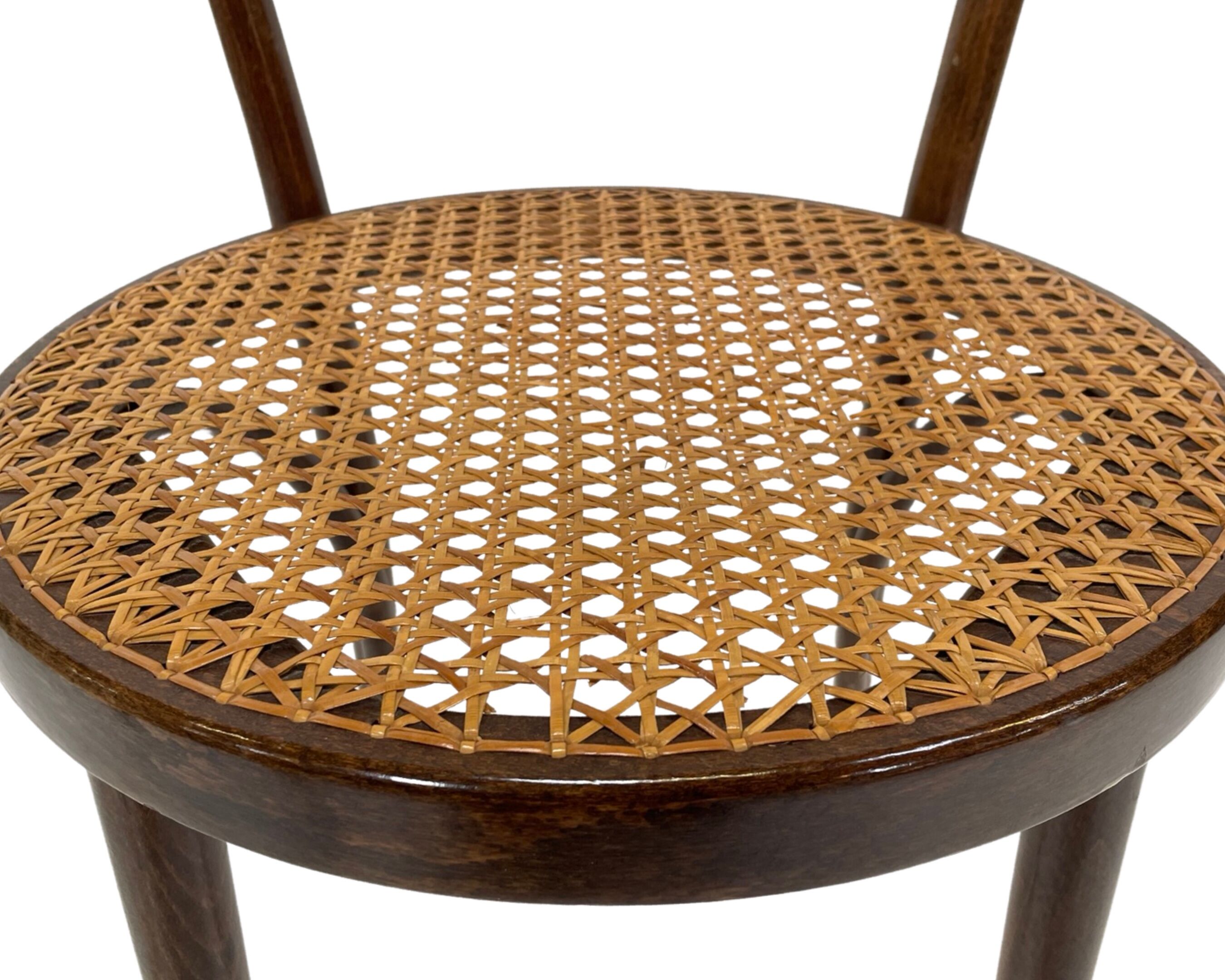 Ensemble vintage de quatre chaises Michael Thonet ZPM Radomsko Design