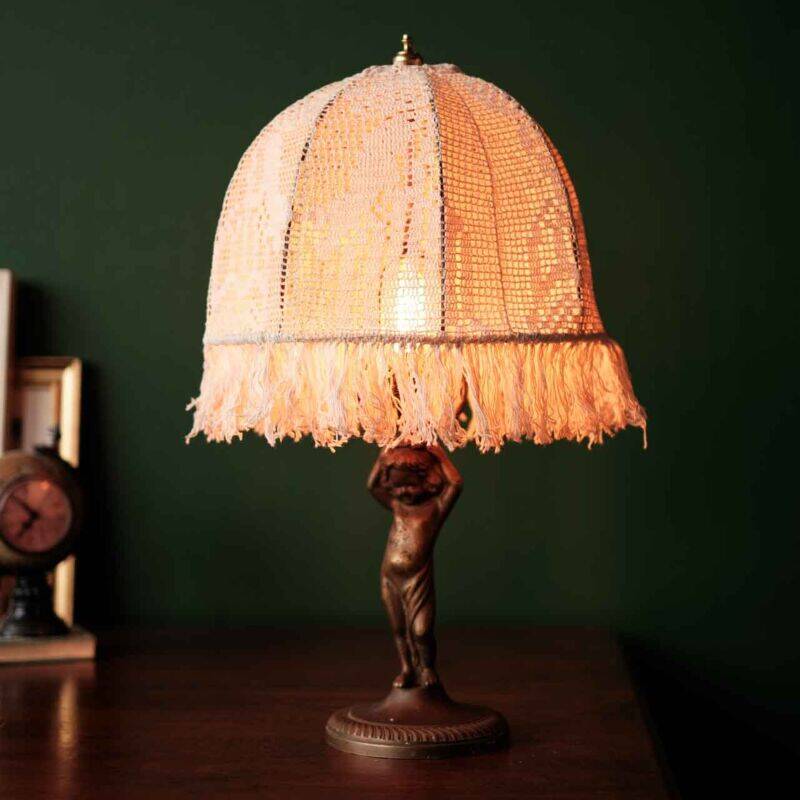 Lampe de table avec motif enfant