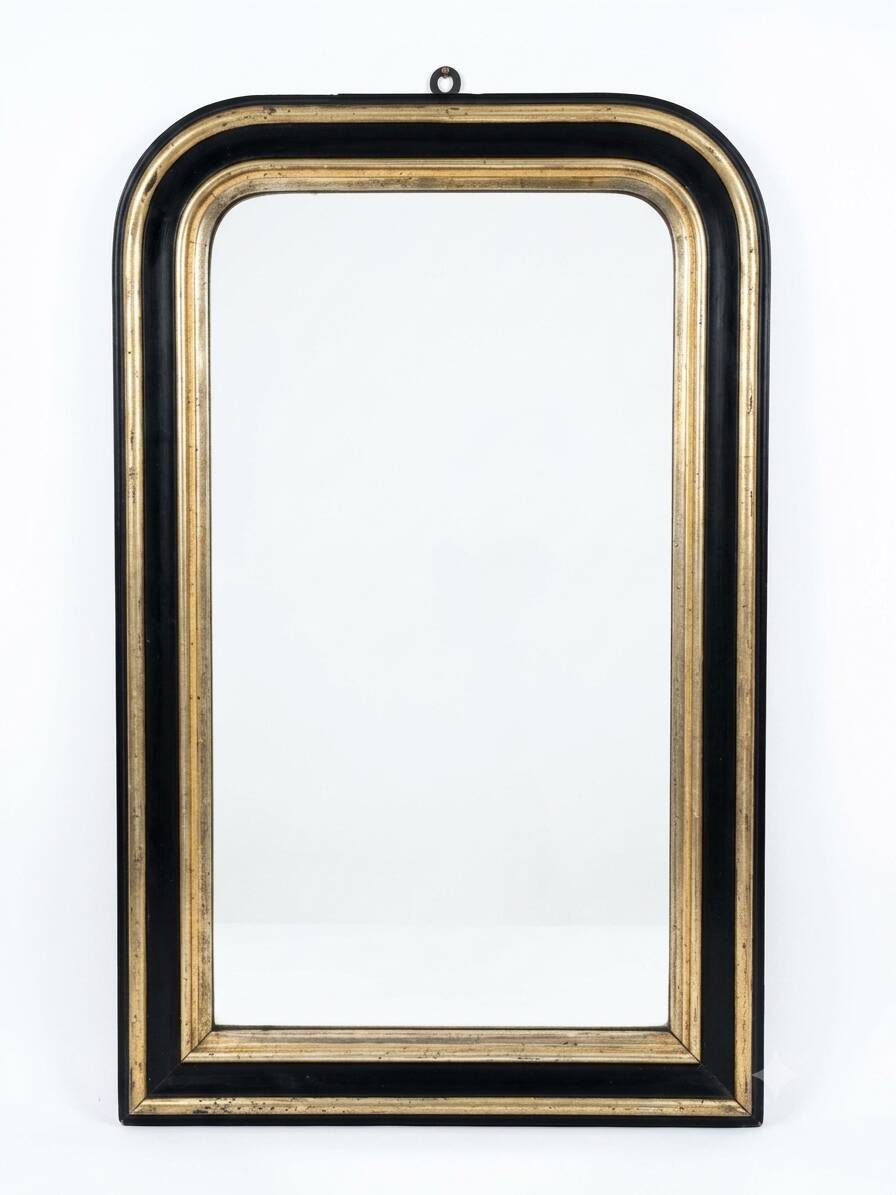 Miroir style Napoléon III du XIXème , 90×57cm