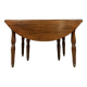 Louis Philippe period 6-legged extending mahogany table