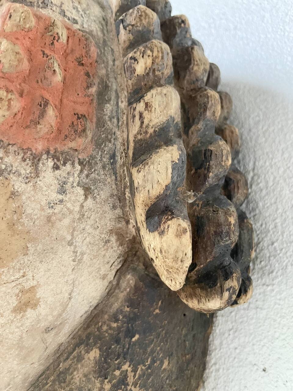 Pair of African Fang and Punu masks from Gabon