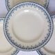 4 vintage dessert plates of Longwy