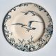 Plate Earth & Sea Seagulls & Seashells
