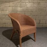 1960s rattan armchair