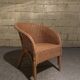 1960s rattan armchair