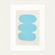 Abstract painting 30x40 on illustration paper H714 signed eawy