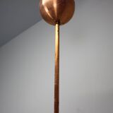 Bauhaus Copper Chandelier UFO by Josef Hurka, Czechoslovakia, 1930s