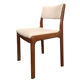 Chaise en teck danois années 1960