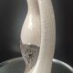 Vase Pichet "Forme Libre" Raku et Bois vermoulu (1960/70)