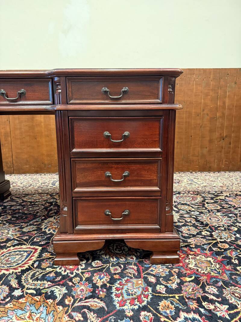 Classic English Mahogany Desk