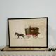 Lithographie par Allen Davies "Bow top waggon"