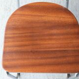 Set of 4 'B257' dining chairs by Emile Guillot, 1920s