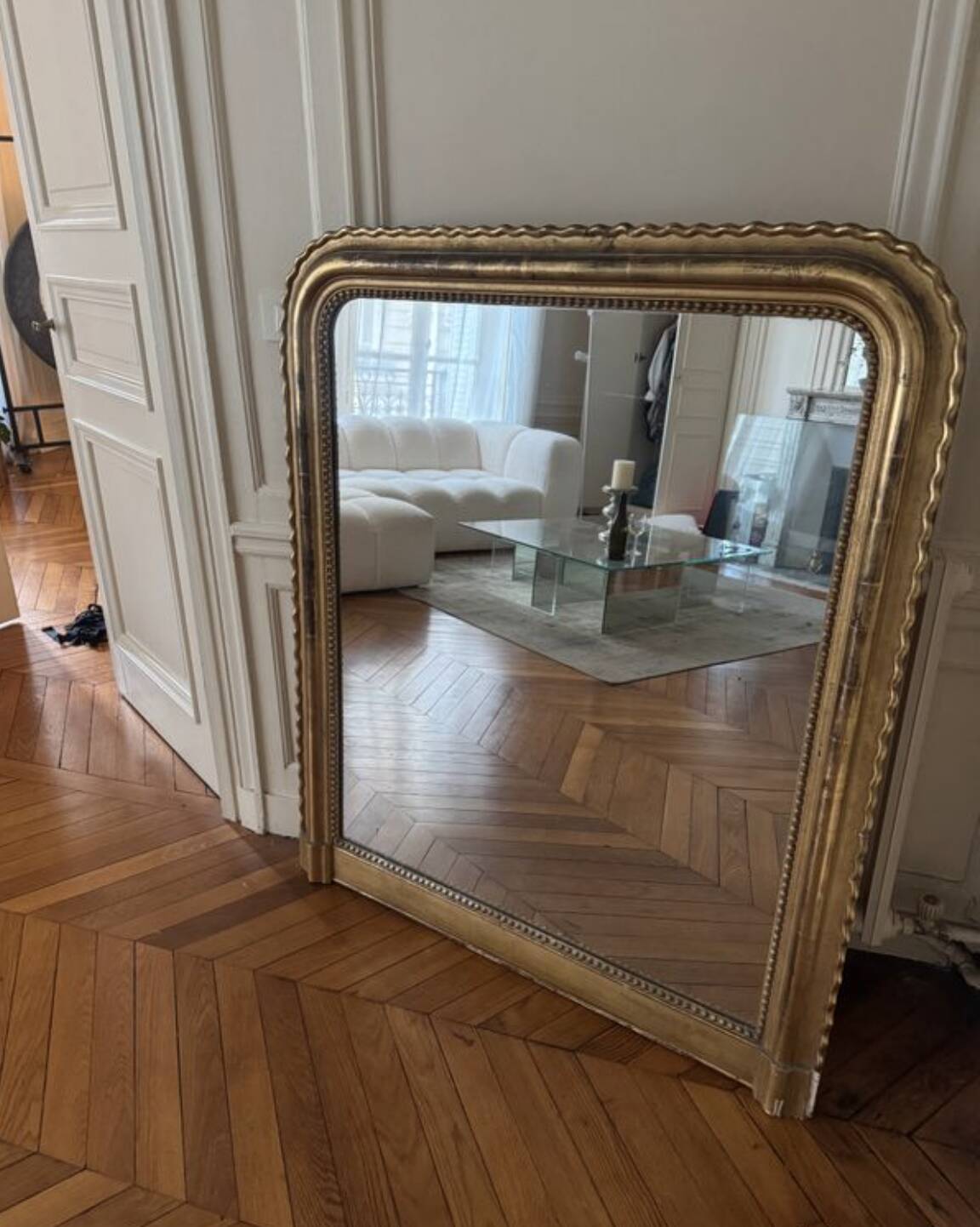 Antique mirror