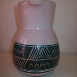 Ceramic pitcher signed Yvon Roy