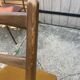 Pair of Vintage Scandinavian "Ladderback" Chairs (1960) - To Restore
