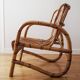 Rattan armchair 1960