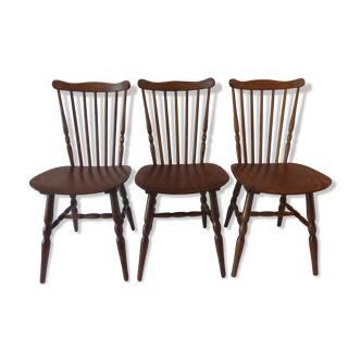 Three Bauman Tacoma chairs