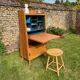 Secrétaire vintage 1950 profil aileron