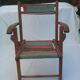 Folding armchair for children