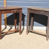 Serving / side table with two drawers