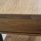 1940s oak side table