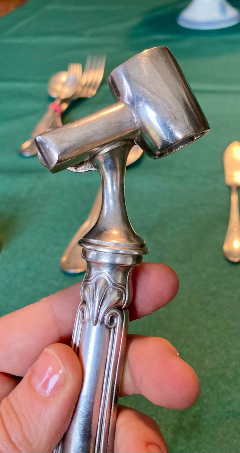 Christofle leg fork model Cluny