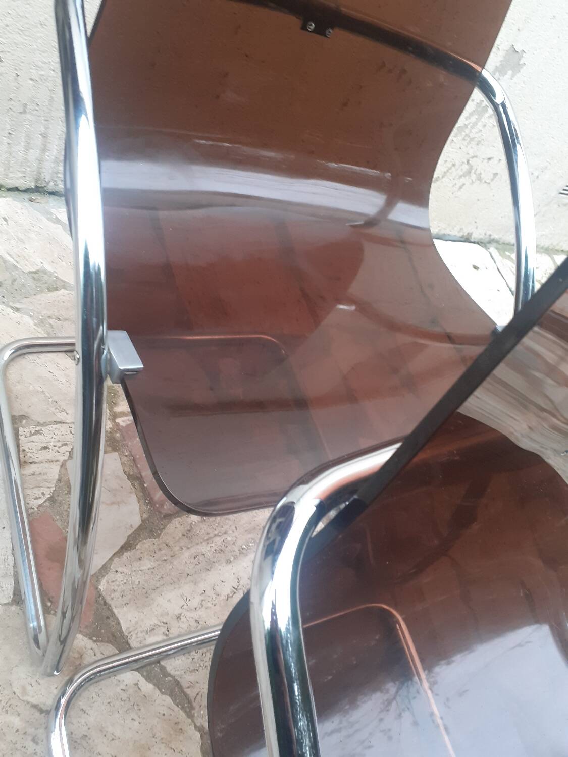 Set of 2 Yves Christin chairs