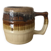 Vintage small brown mug