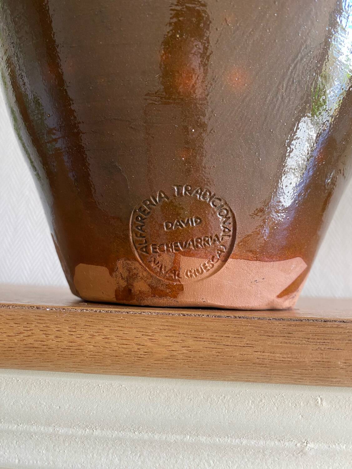 David Echevarría handcrafted jar