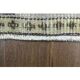 1970s Vintage Turkish Handmade Wool Beige Oversized Area Rug 208x295