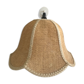 Hanging in the shape of a floral bell